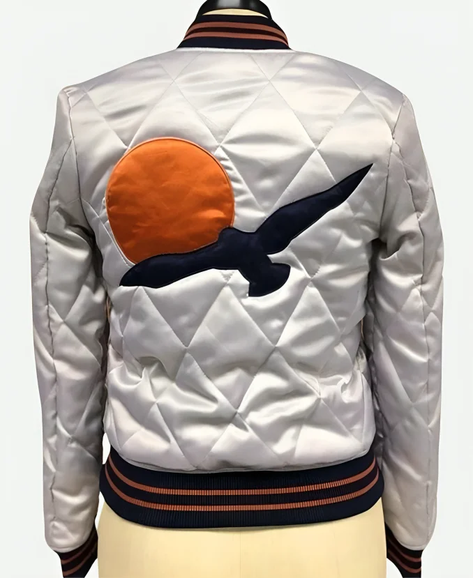 70's Silver Wings Bomber Jacket