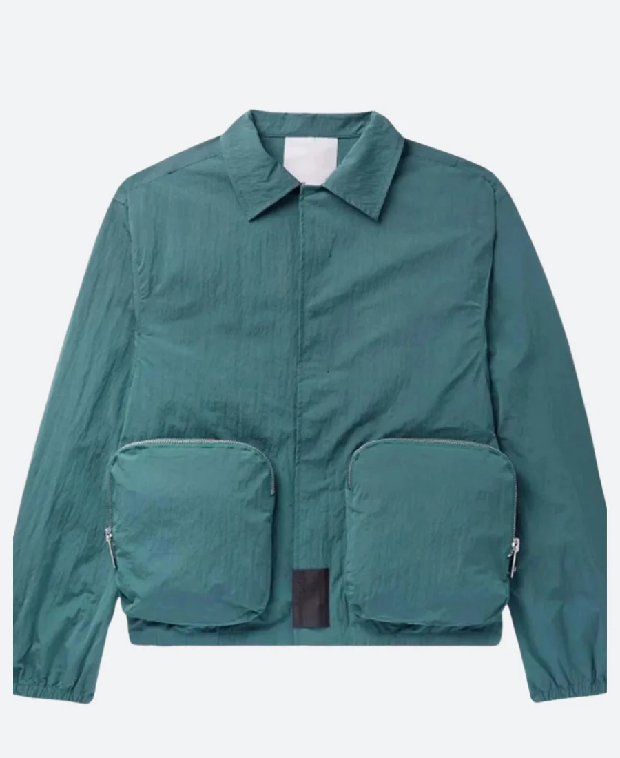 All American Homecoming Damon Sins Green Jacket