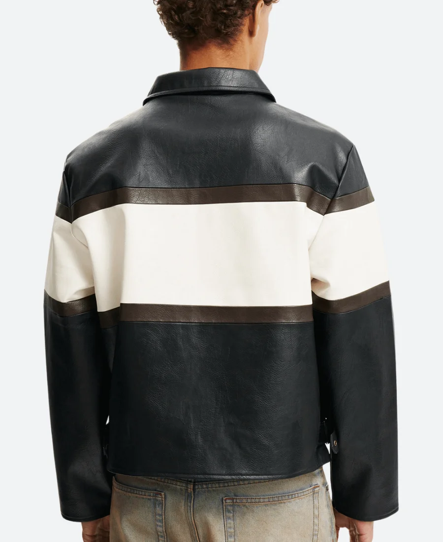 American Idol S23 Slater Nalley Leather Jacket - Image 2