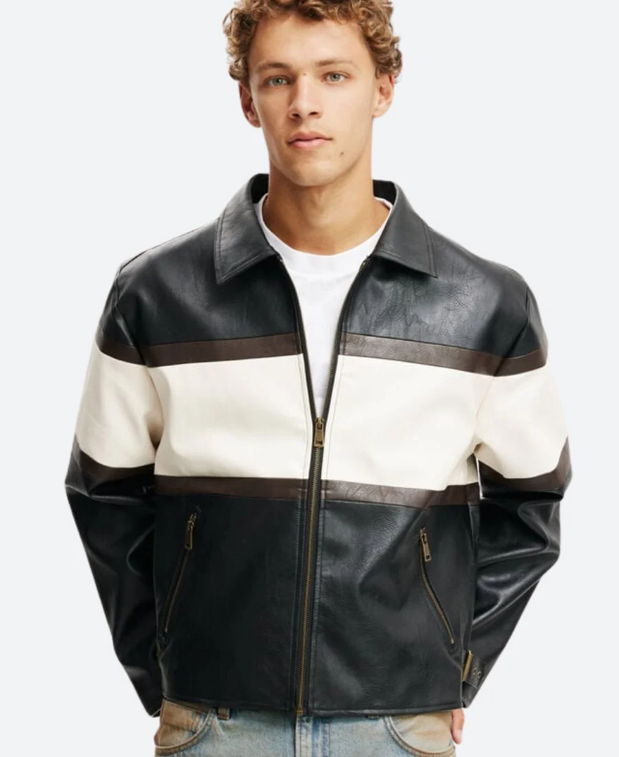 American Idol S23 Slater Nalley Leather Jacket