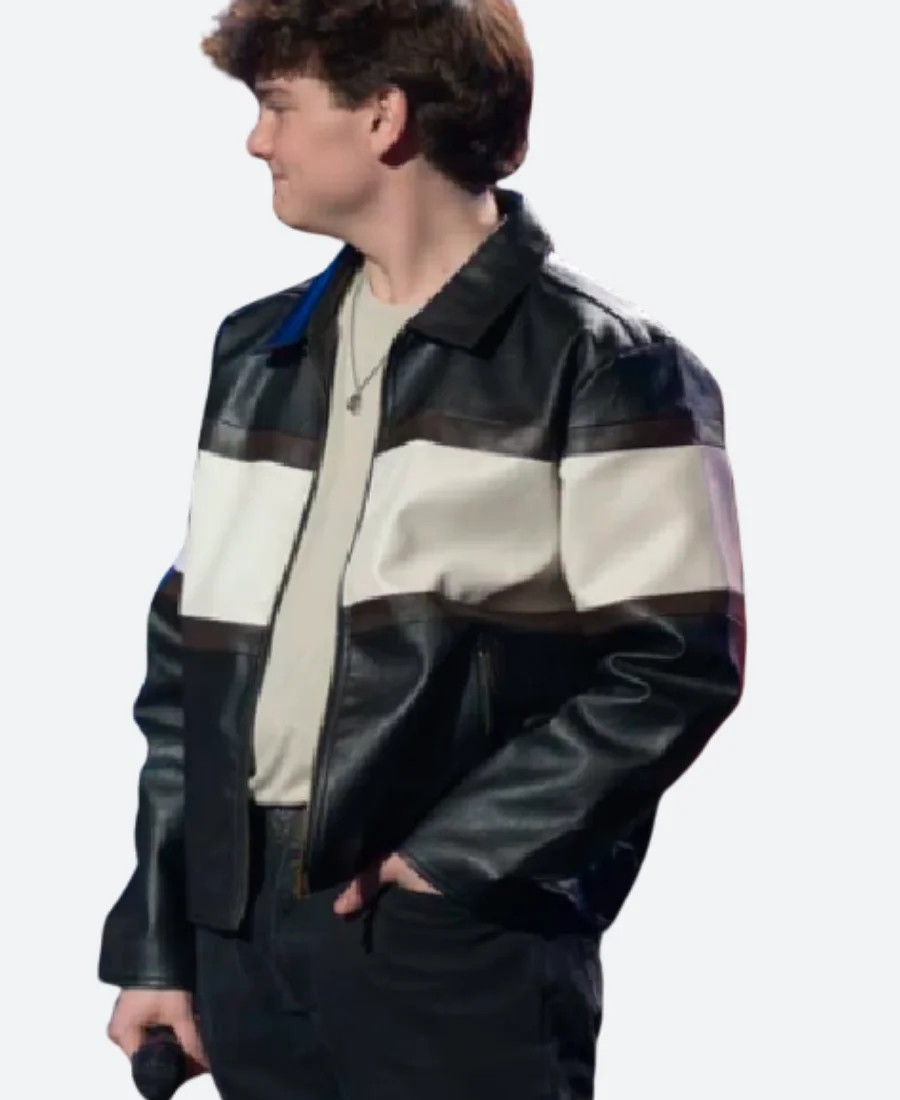 American Idol S23 Slater Nalley Leather Jacket - Image 4