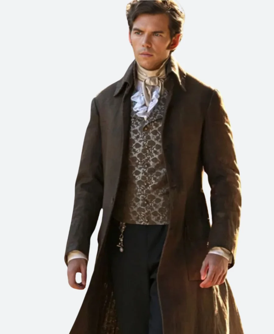 Bridgerton Luke Thompson Trench Coat