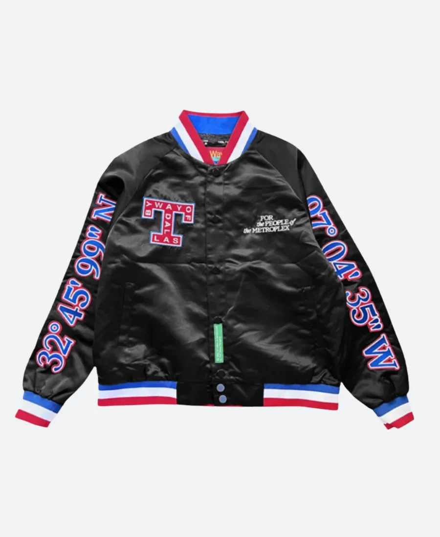 By Way of Dallas Varsity Jacket
