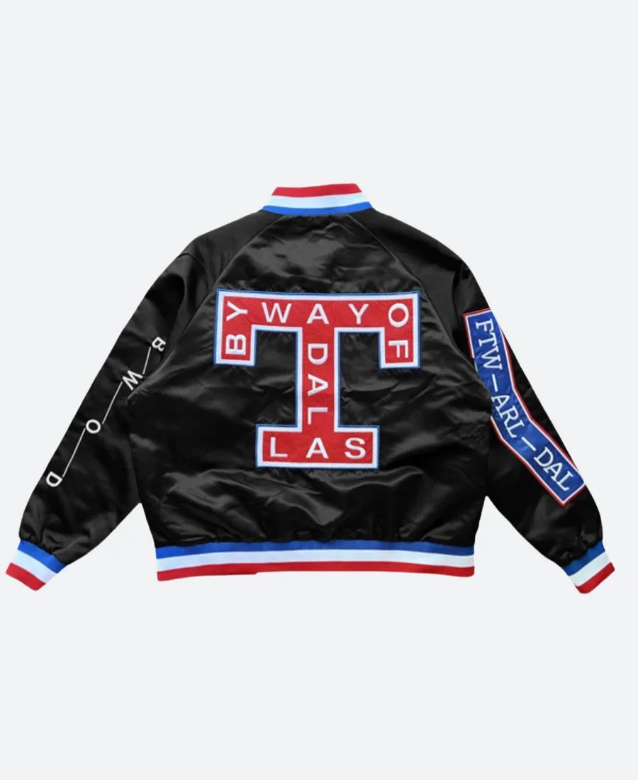 By Way of Dallas Varsity Jacket - Image 3