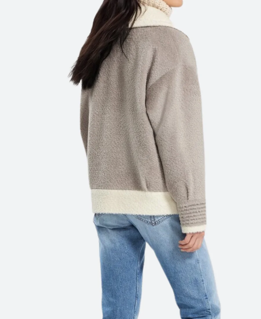 Catch LA Maddie Ziegler Suede Leather Jacket - Image 2