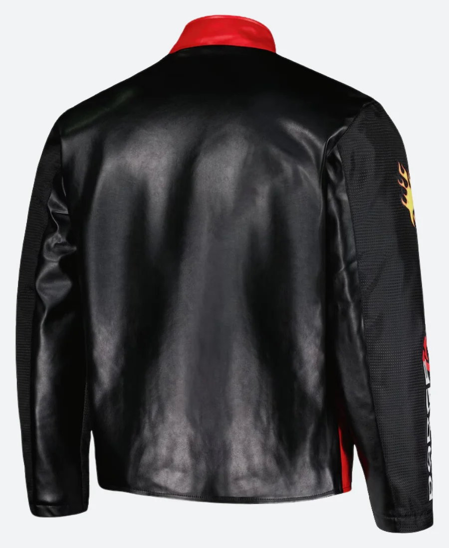 Dodge 2 Hellcat Leather Racing Jacket - Image 2