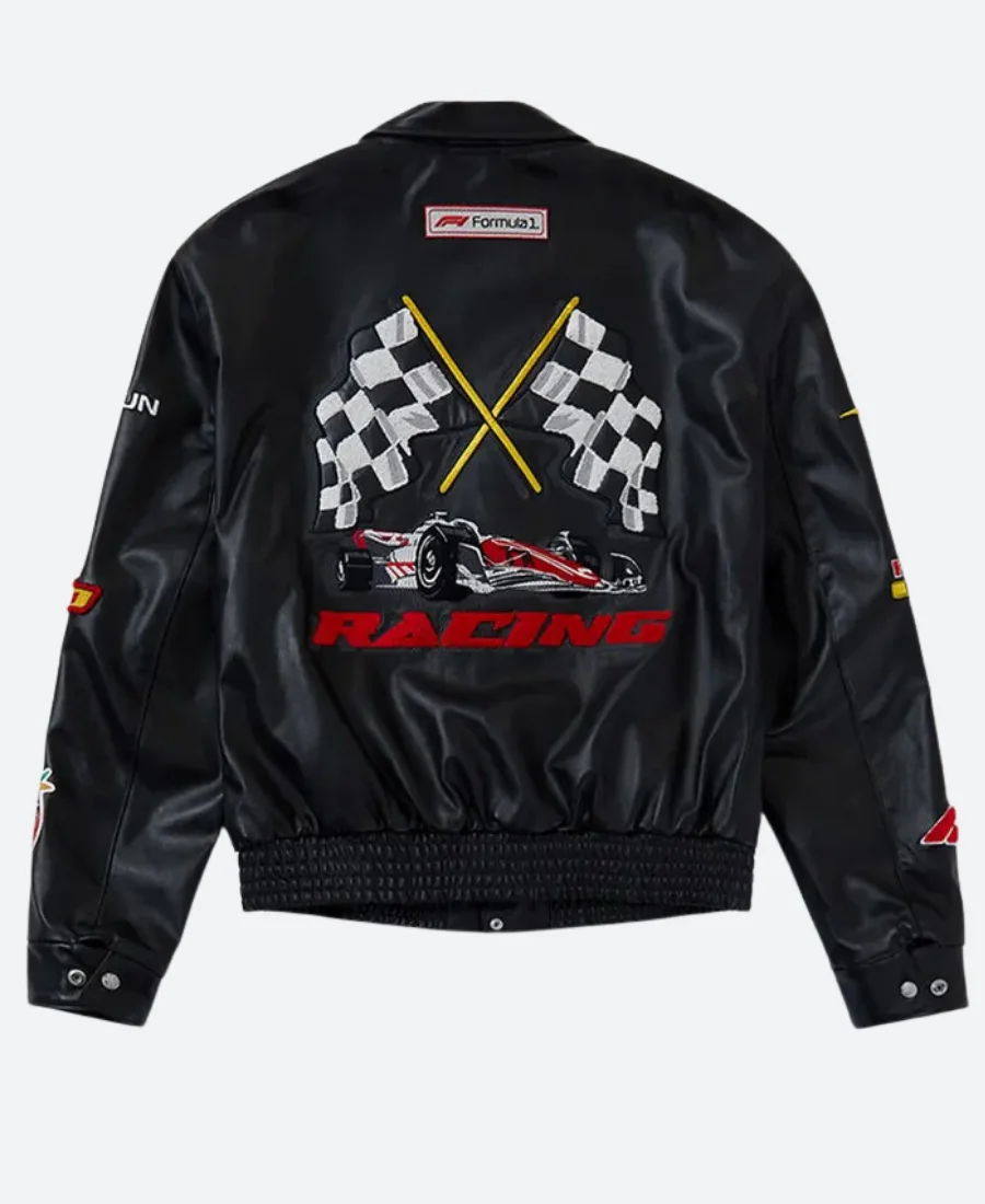 F1 X Jeff Hamilton Racing Leather Jacket - Image 2