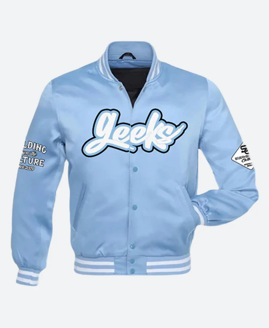 Geeks Retro University Varsity Jacket