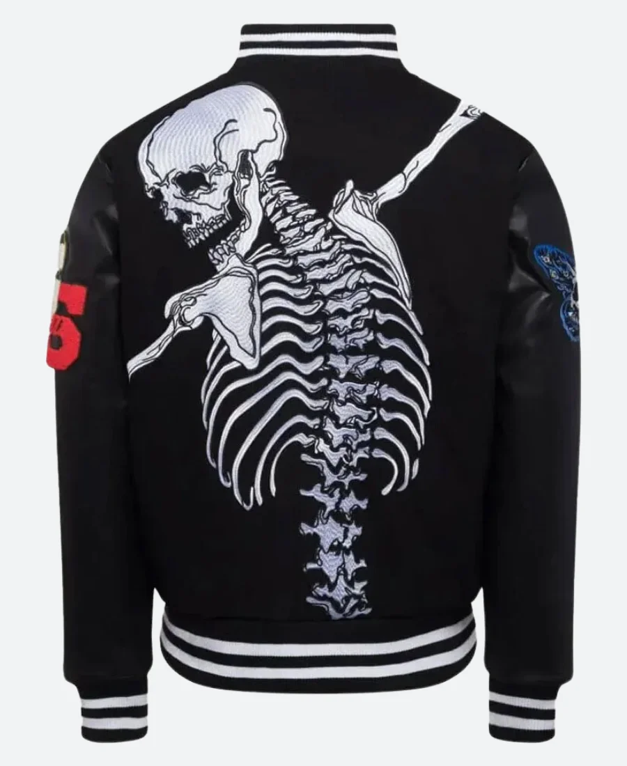 Godspeed Skull Varsity Jacket - Image 5