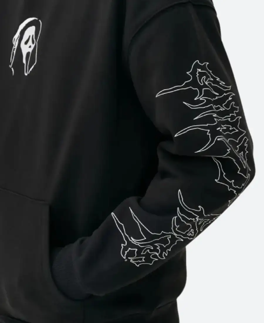 Halloween Ghostface Hoodie - Image 3