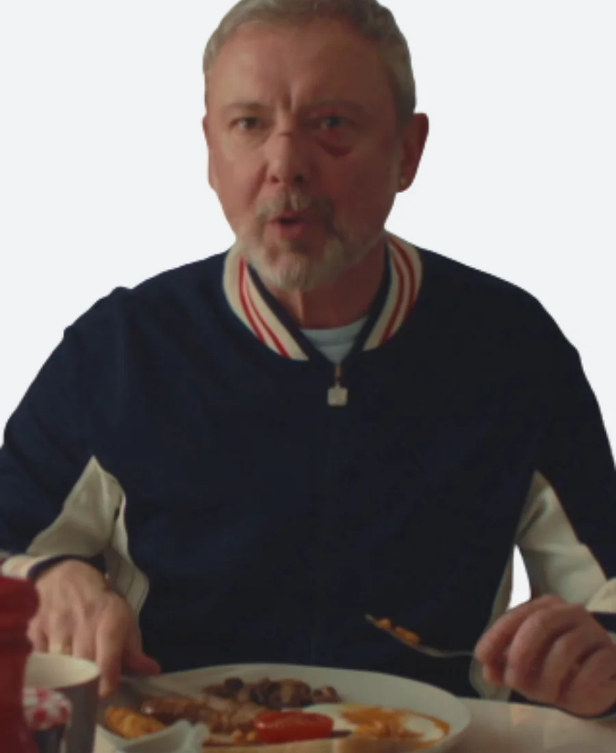 I Jack Wright S01 Gray Wright Zipper Track Jacket - Image 3