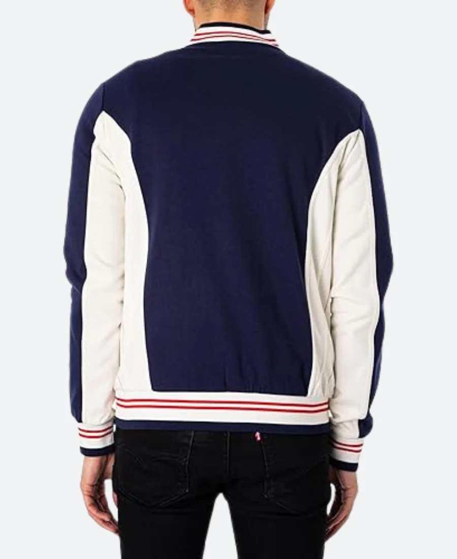 I Jack Wright S01 Gray Wright Zipper Track Jacket - Image 2