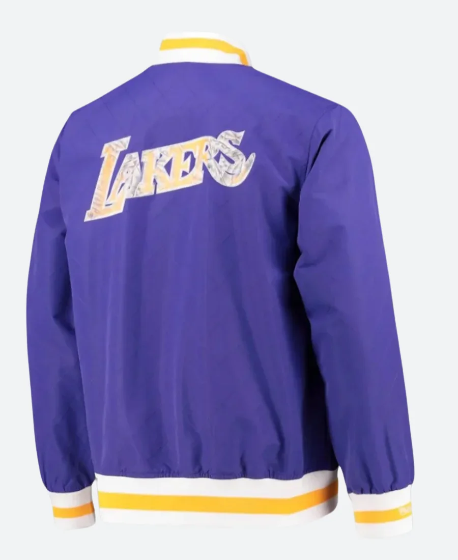 Los Angeles Lakers Bomber Jacket - Image 2