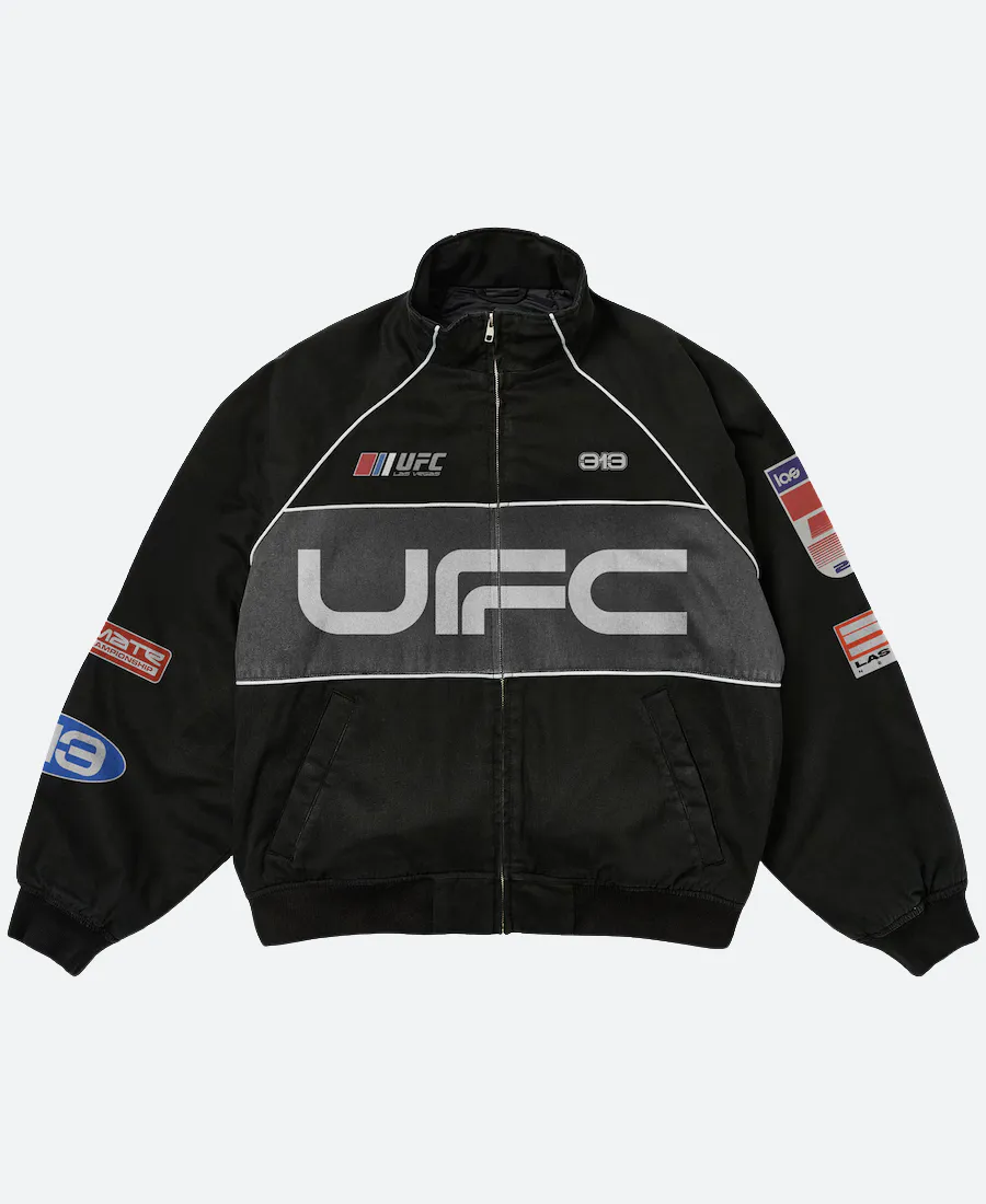 Men's UFC 313 Asphalt Black Jacket