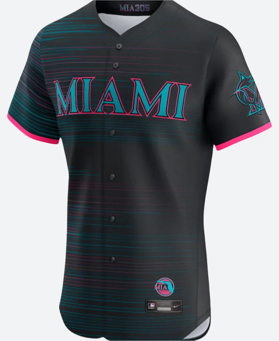 Miami Marlins 2025 City Connect Jersey