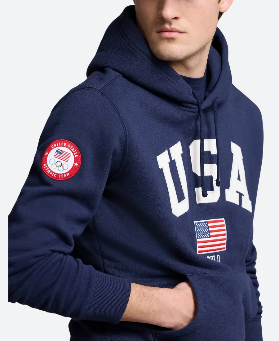 Paris Olympic 2024 Team USA Hoodie - Image 3