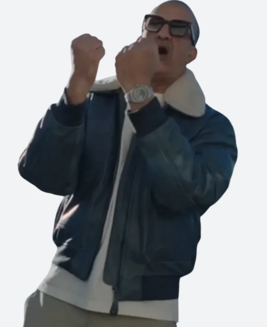 Rim'K Song Cafe Noisette Leather Jacket - Image 5