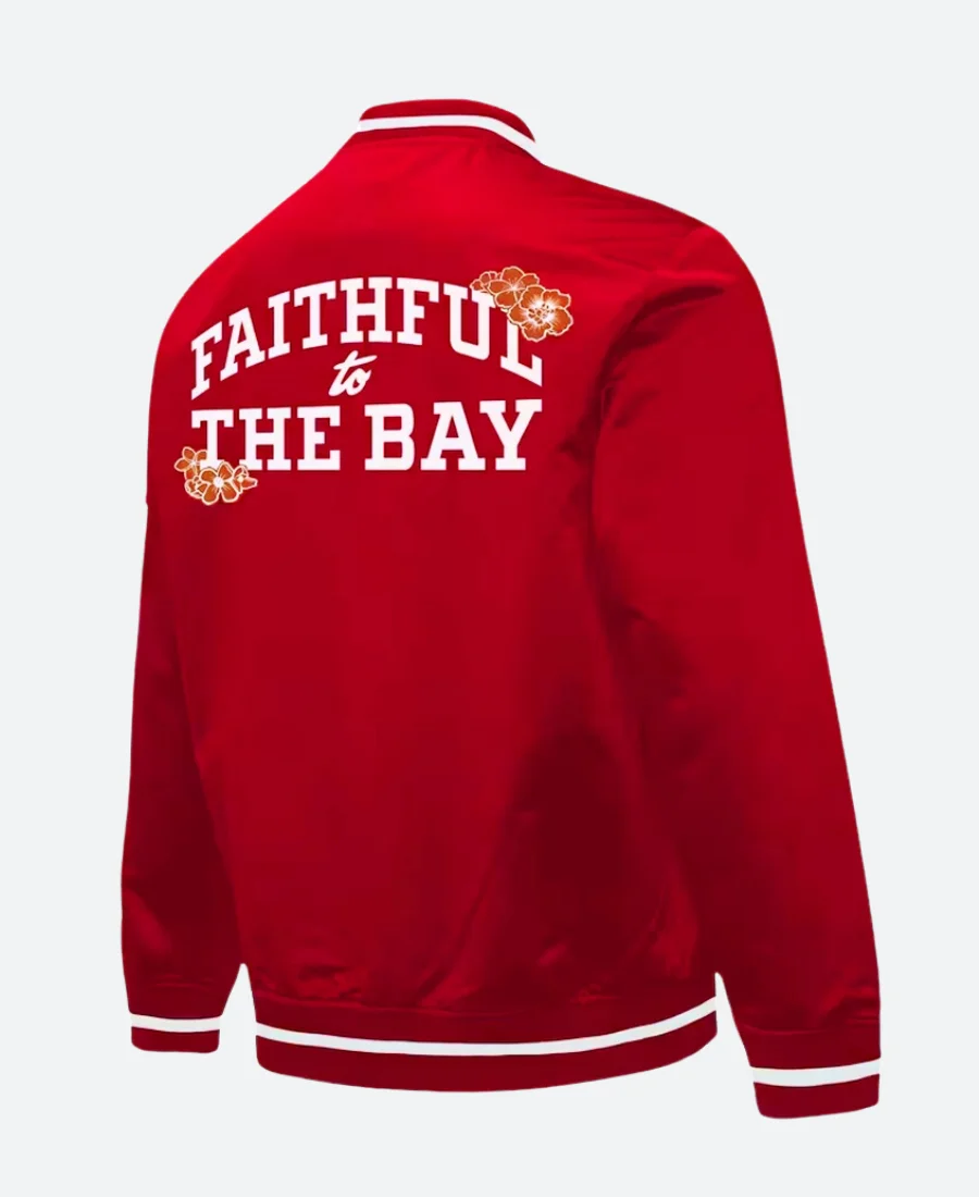 SF 49ers Faithful to the Bay Varsity Jacket - Image 2