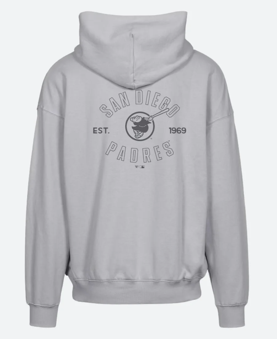 San Diego Padres Uphill Abyssal Zipper Hoodie - Image 2