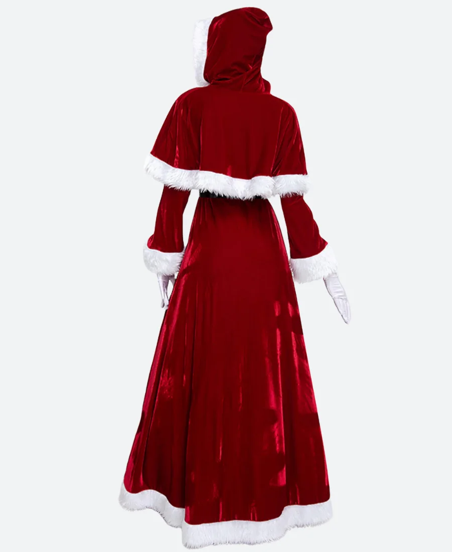 Women Santa Claus Christmas Coat - Image 2
