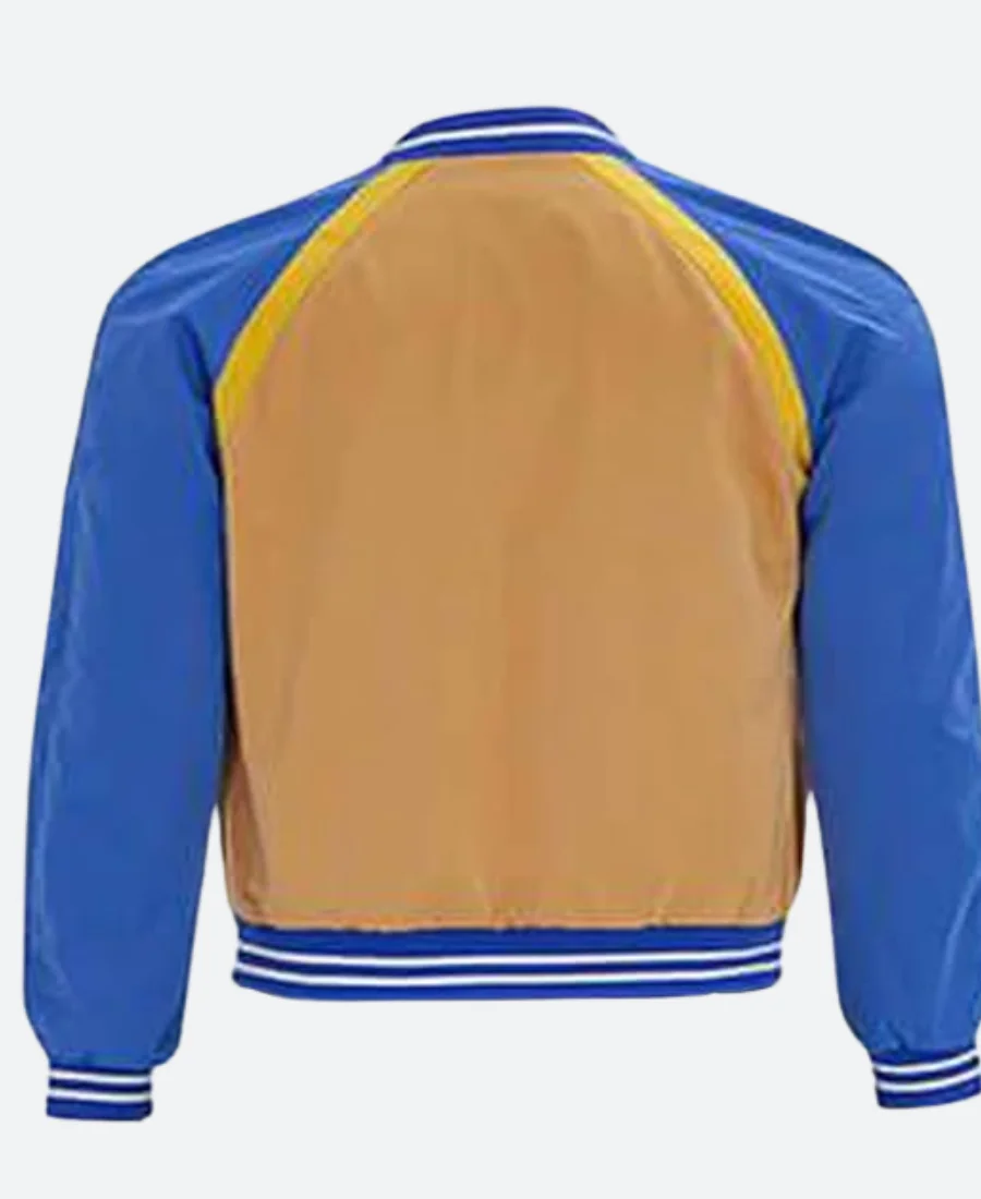 Simu Liu Shang Chi Blue & Brown Jacket - Image 2