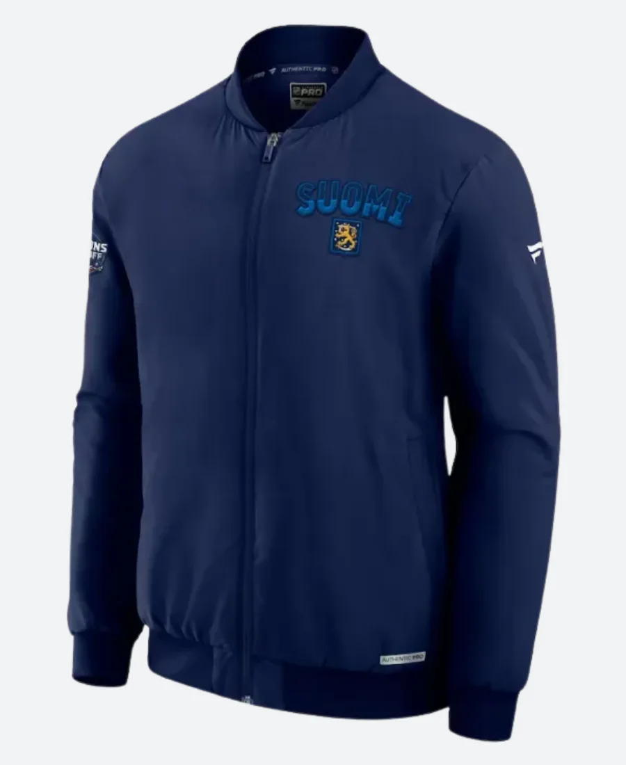 Team Suomi Pro 4 Nations Bomber Jacket