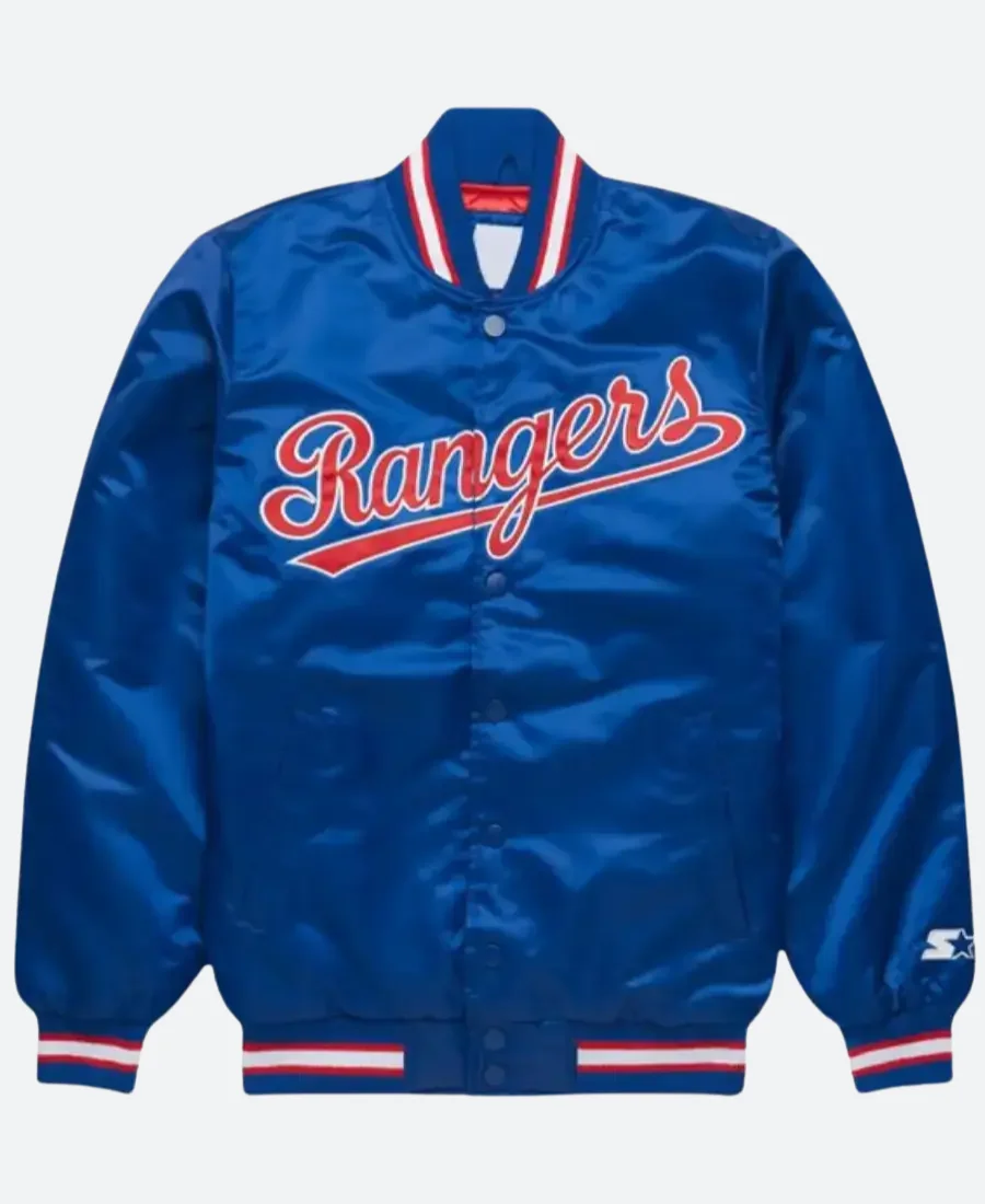 Texas Rangers Letterman Varsity Jacket