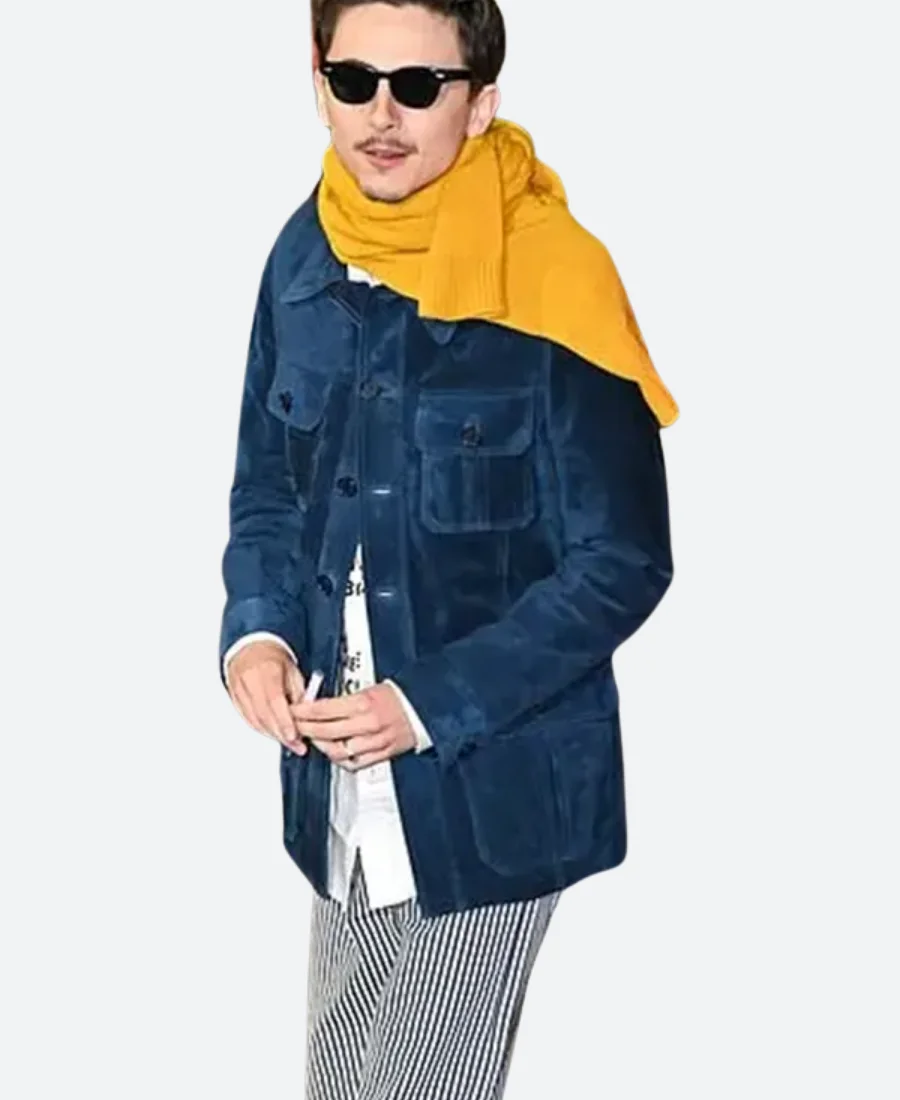 The Late Show with Stephen Colbert Timothee Chalamet Coat - Image 5