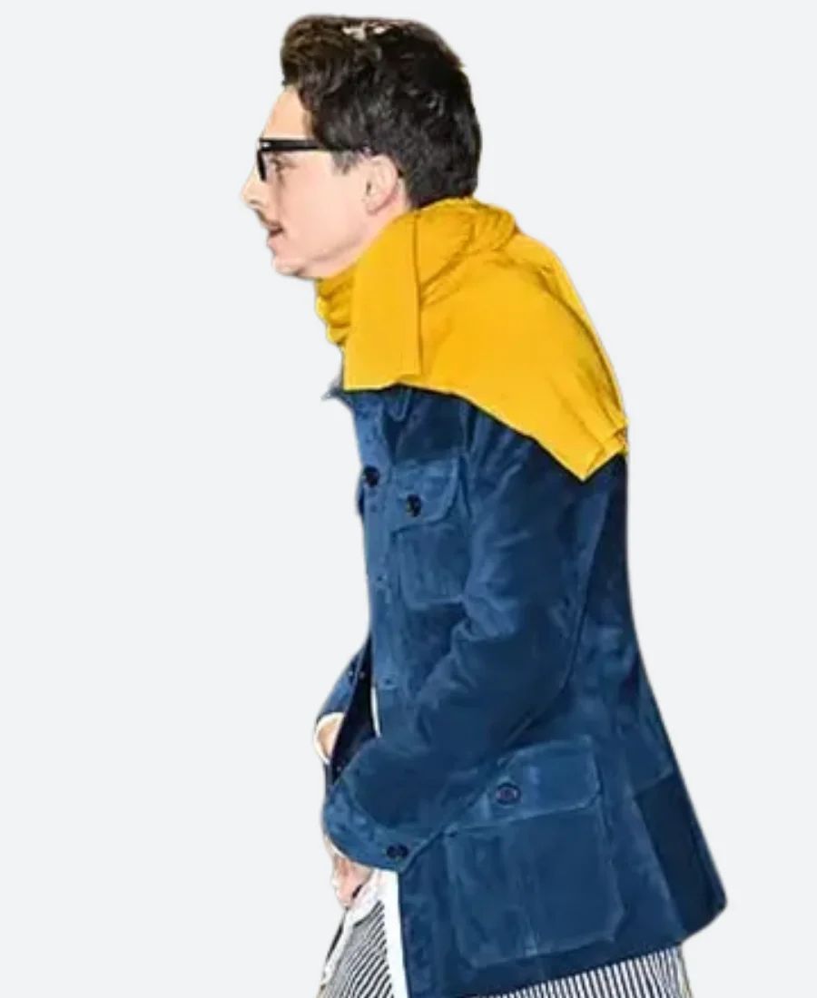 The Late Show with Stephen Colbert Timothee Chalamet Coat - Image 4