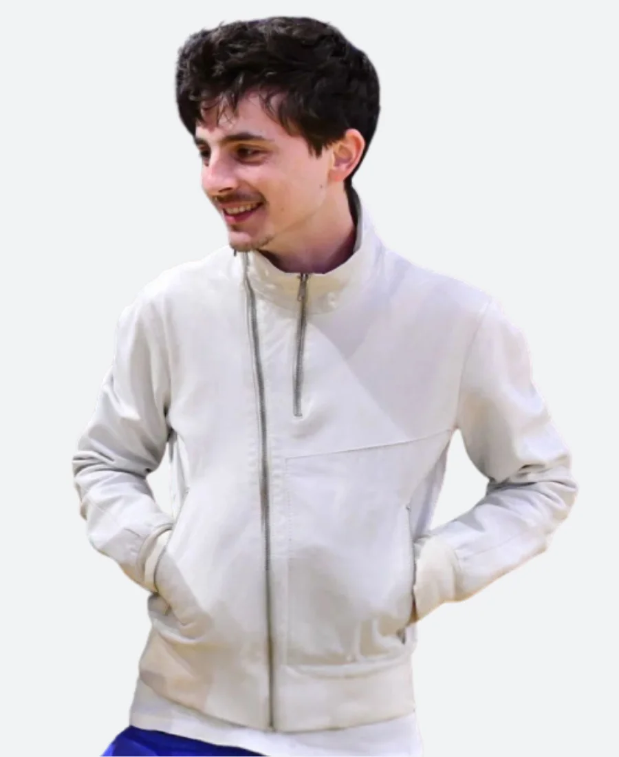 Timothee Chalamet Zipper Jacket