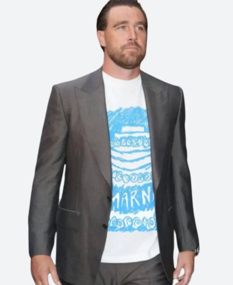 Travis Kelce Amazon 2025 Upfront Blazer