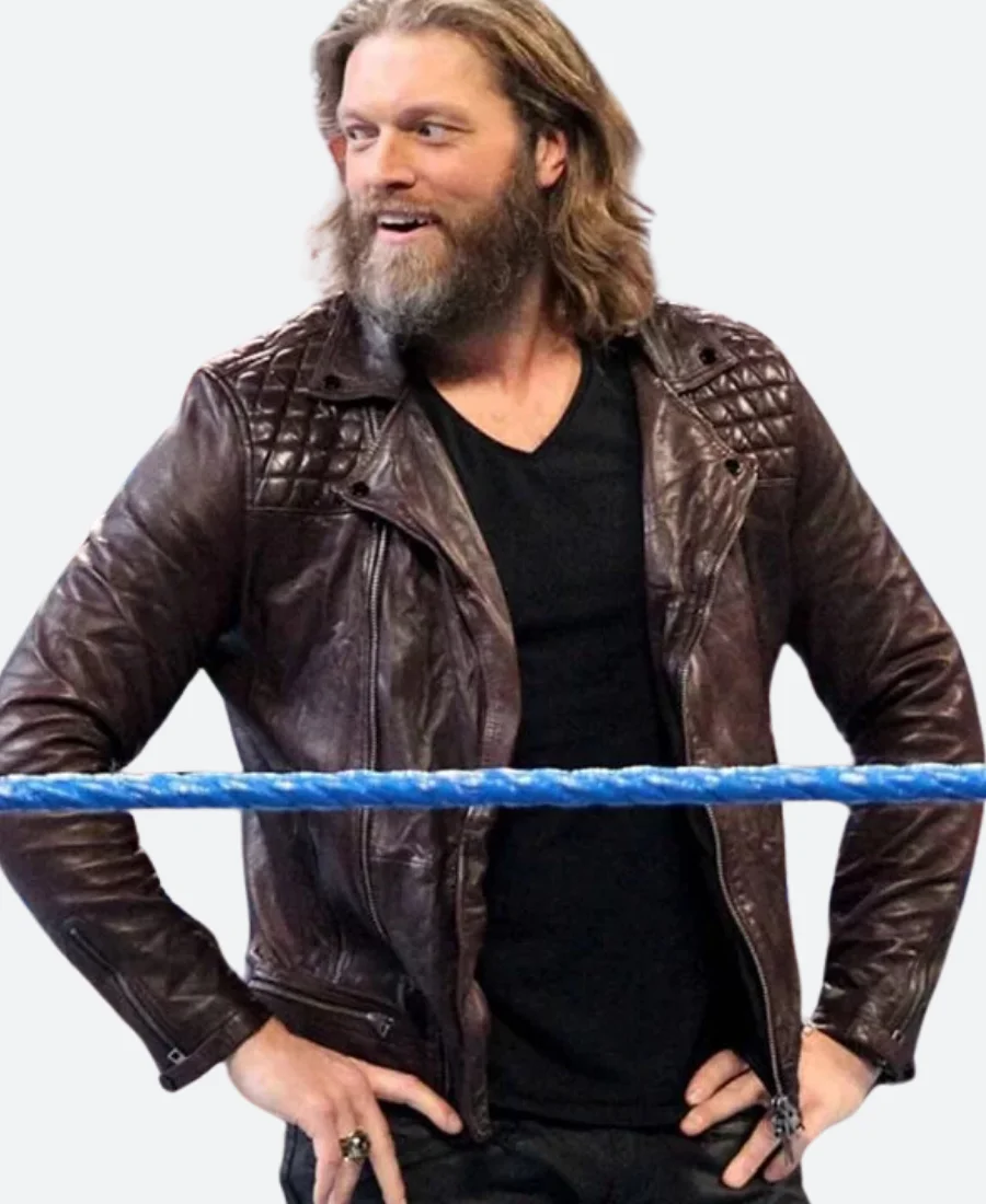WWE Superstar Edge Leather Jacket - Image 3
