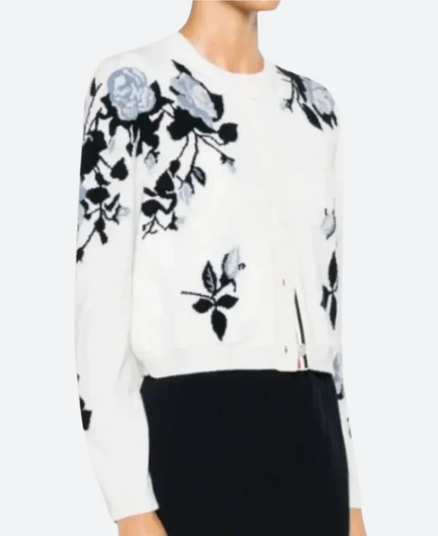 When The Phone Rings Hong Hui-joo Floral Cardigan