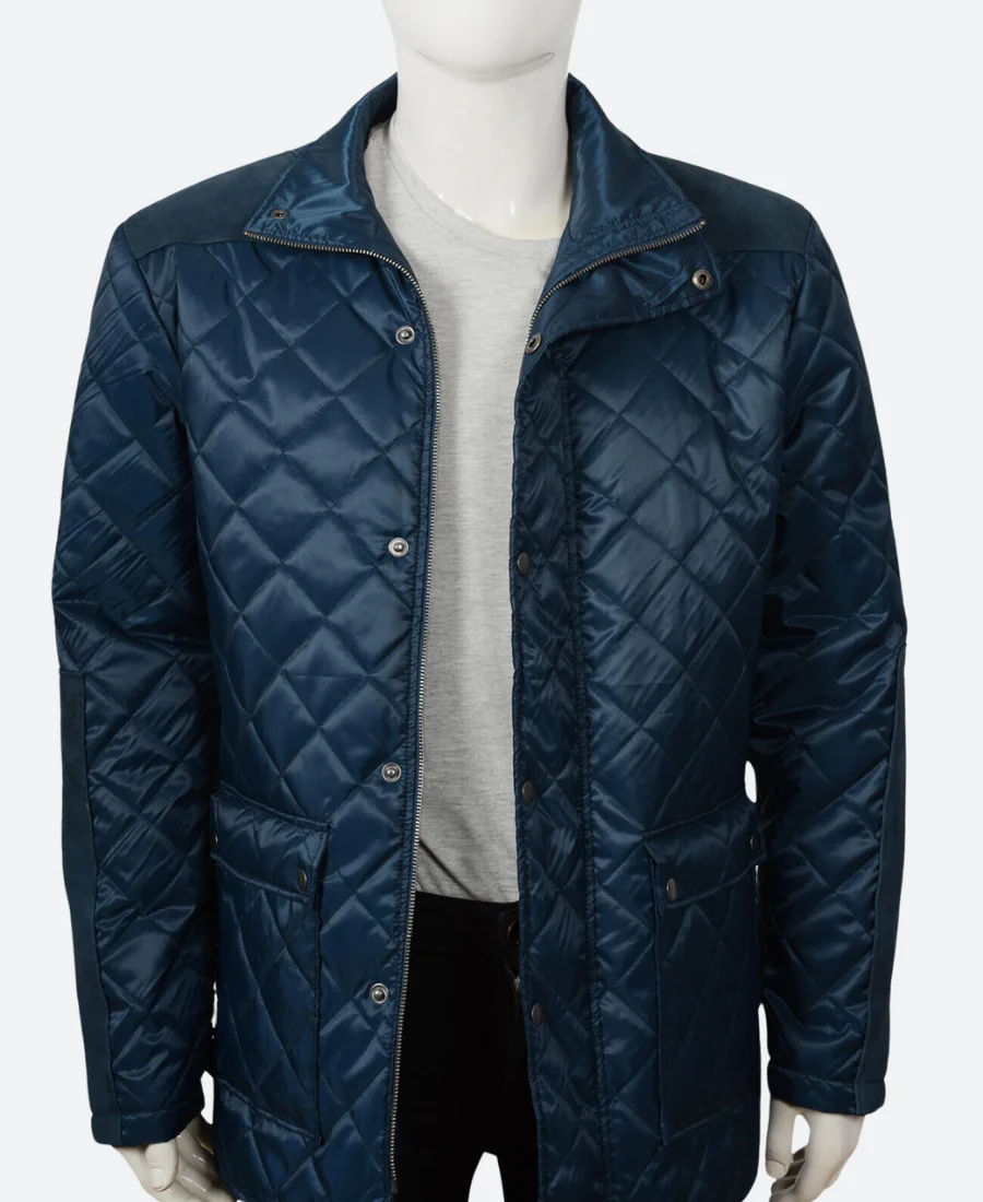 Yellowstone Dan Jenkins Parachute Quilted Jacket - Image 3