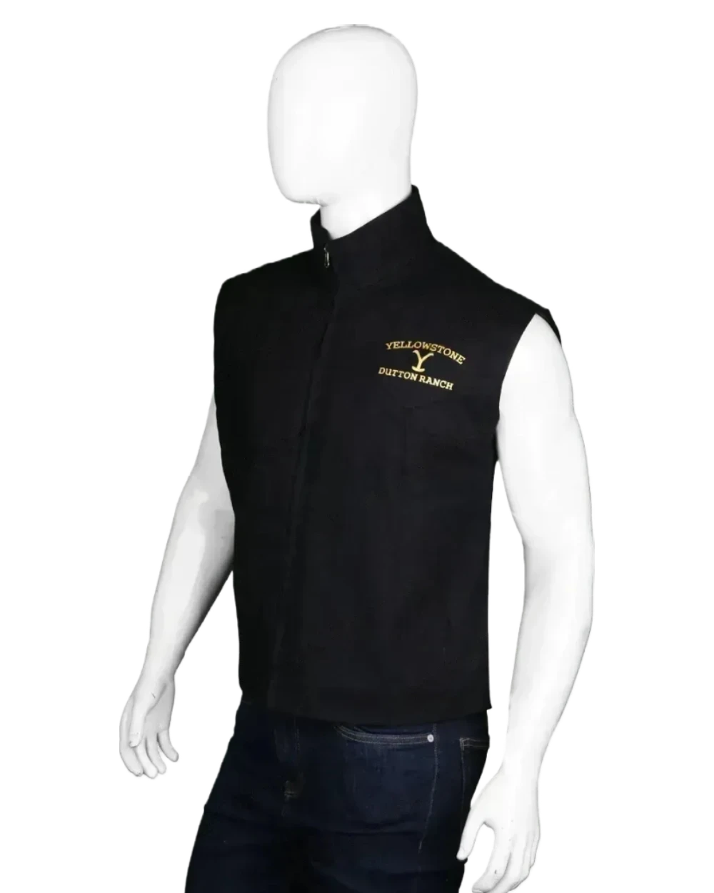 Yellowstone John Dutton Black Vest - Image 3