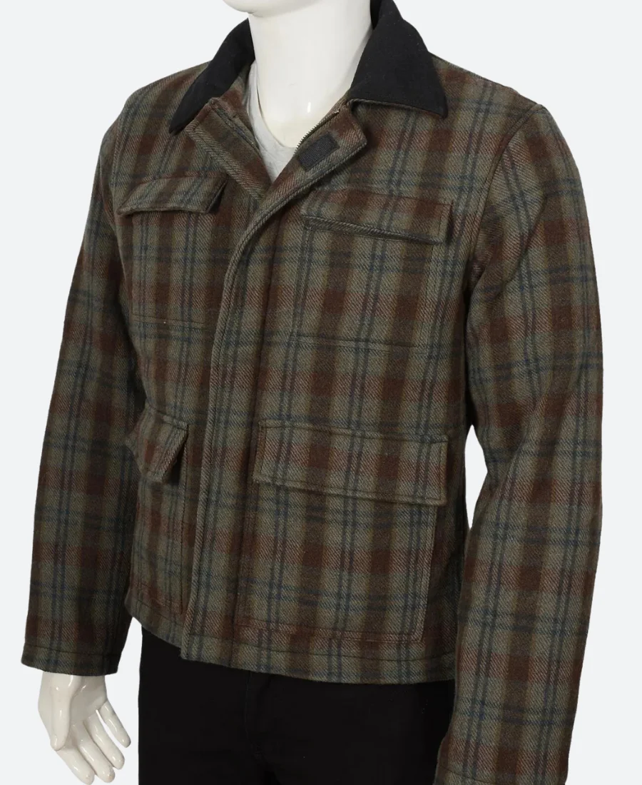 Yellowstone John Dutton Plaid Jacket - Image 5
