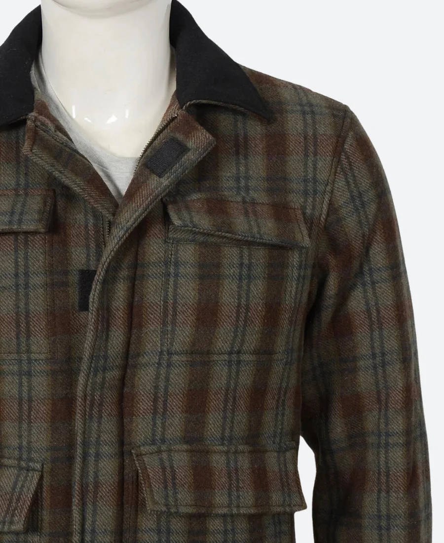 Yellowstone John Dutton Plaid Jacket - Image 4