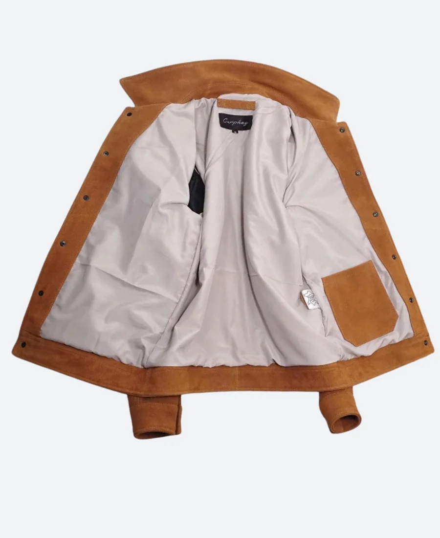 Yellowstone S5 Jimmy Hurdstrom Suede Leather Jacket - Image 3