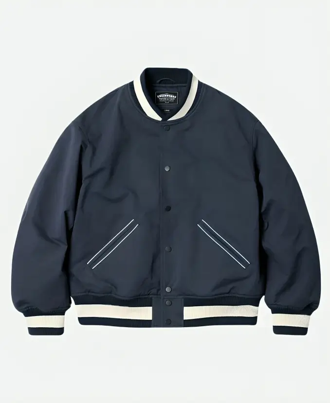 Zain Iqbal A Good Girl Guide to Murder Varsity Jacket - Image 3