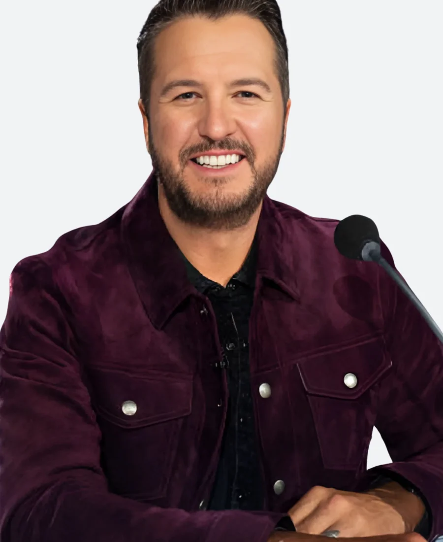 American Idol S21 Luke Bryan Velvet Jacket - Image 3