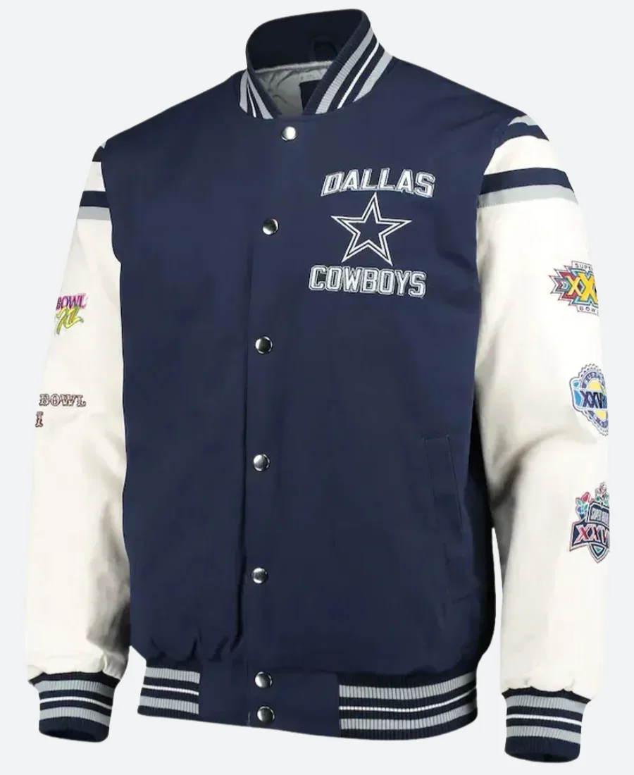 Dallas Cowboys Super Bowl Varsity Jacket
