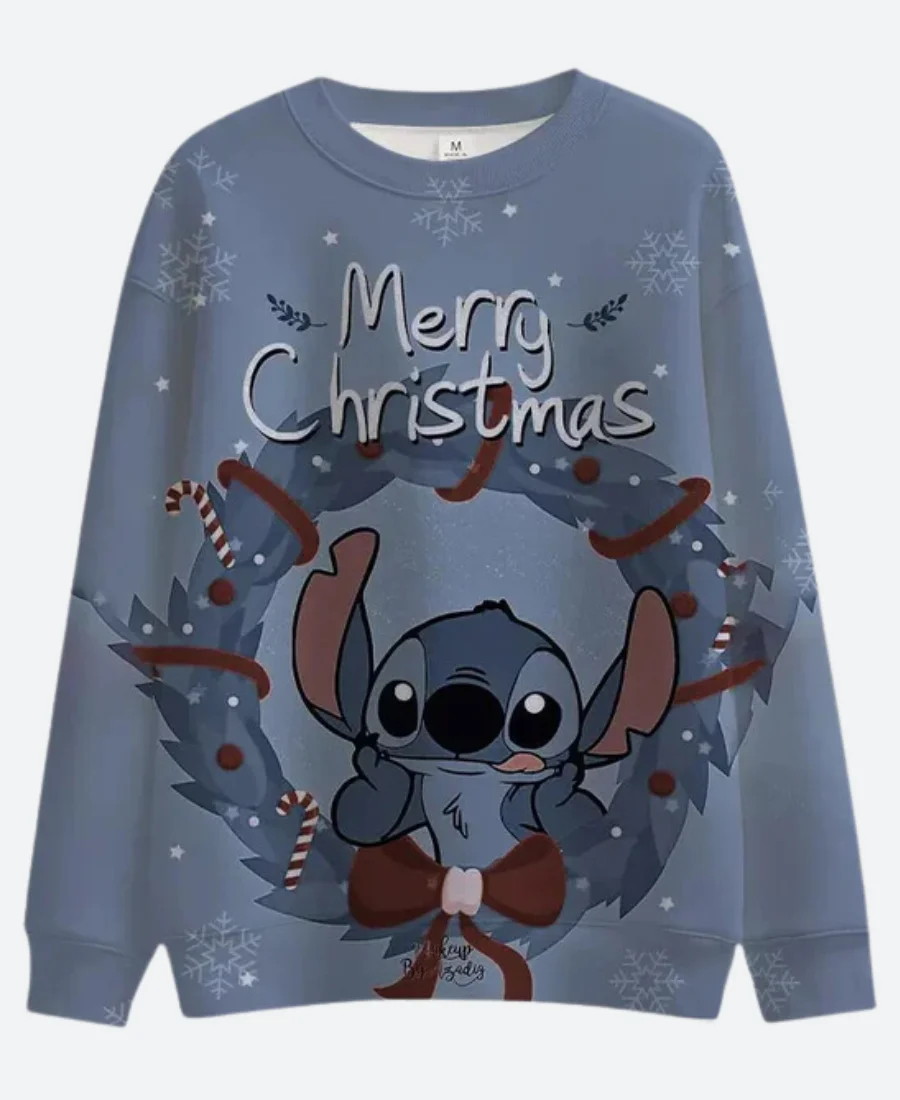 Lilo And Stitch Christmas Sweatshirt - Image 4