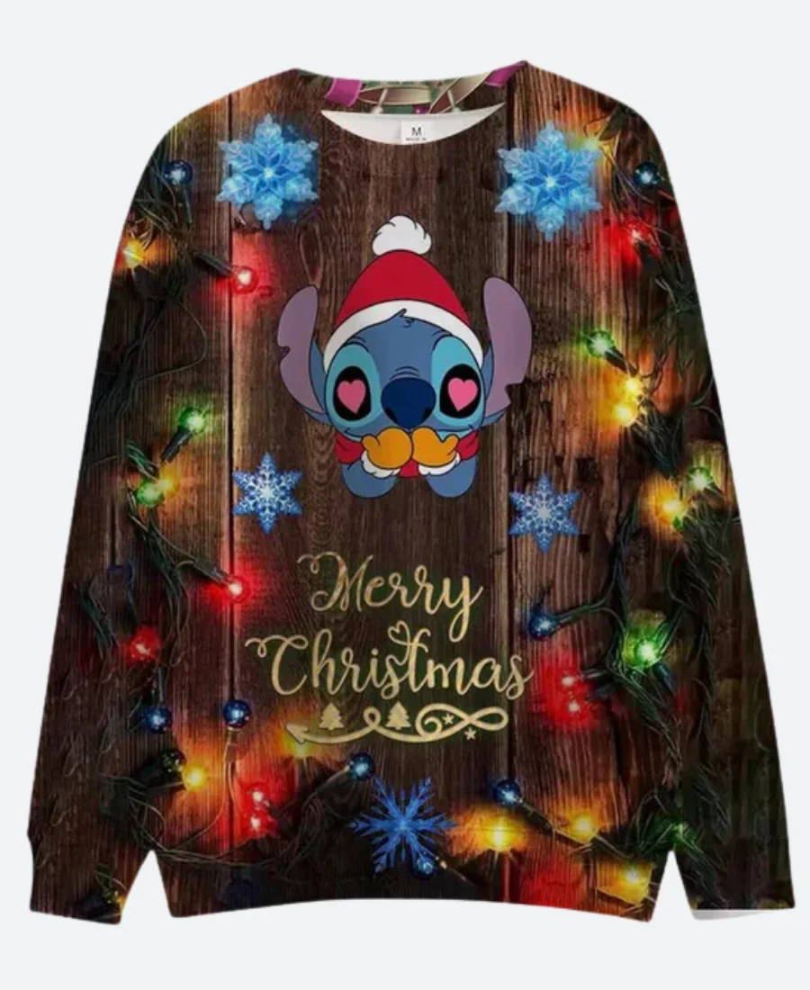Lilo And Stitch Christmas Sweatshirt - Image 7