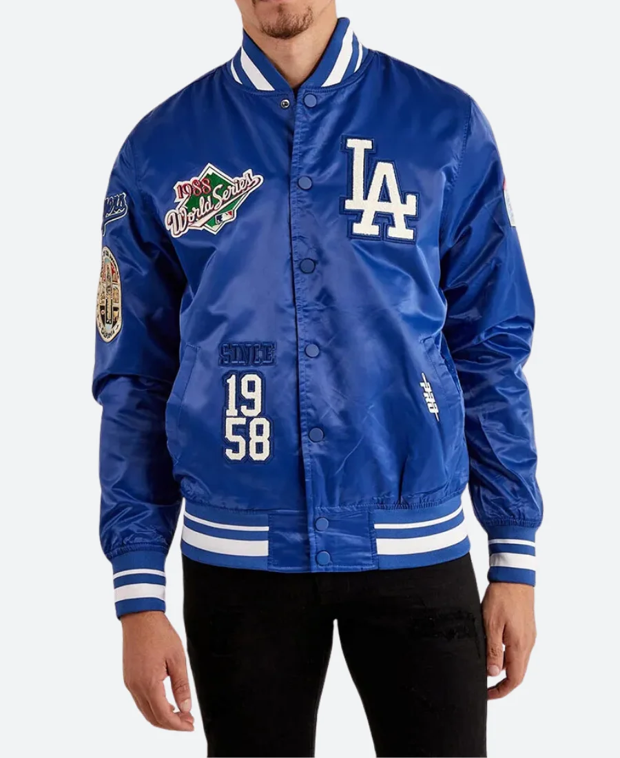 Los Angeles Dodgers World Series 1988 Varsity Jacket