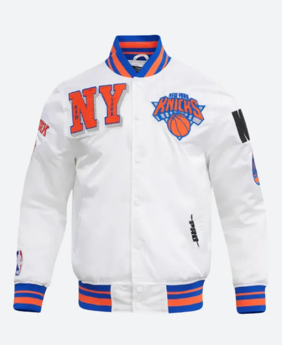New York Knicks Mashup Varsity Jacket