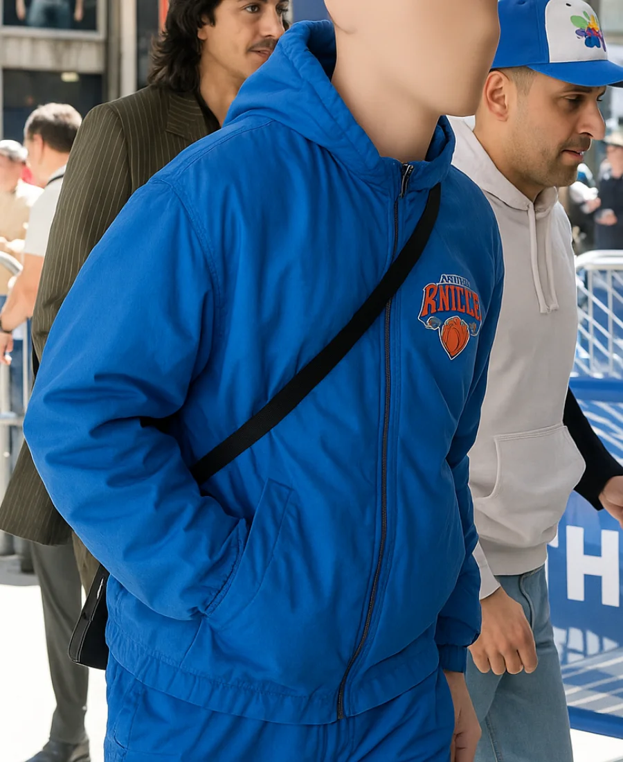 New York Knicks Timothee Chalamet Hooded Jacket