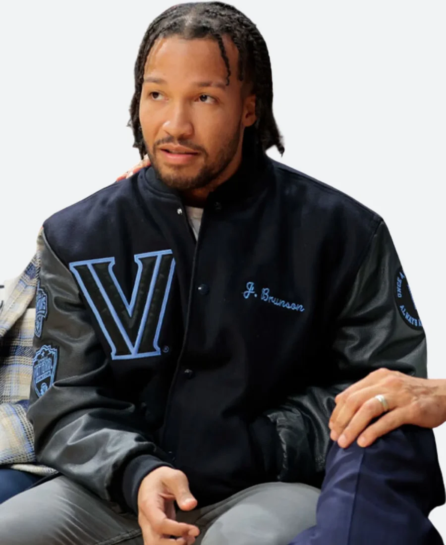 Ny Nicks Jalen Brunson Villanova Varsity Jacket