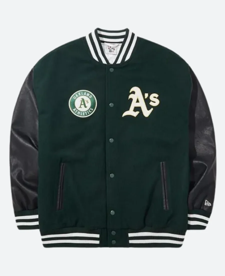 Oakland Athletics Letterman Varsity Jacket