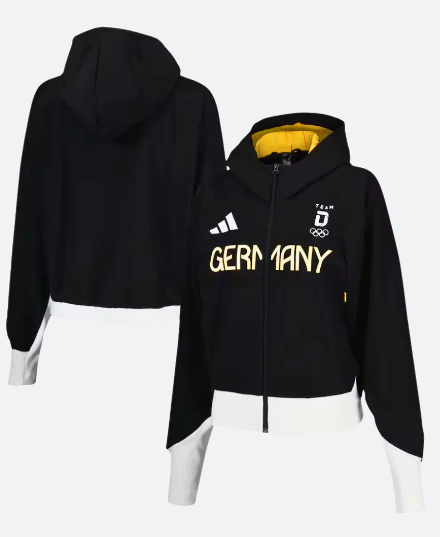 Olympic Team Germany Black Hooded Jacket
