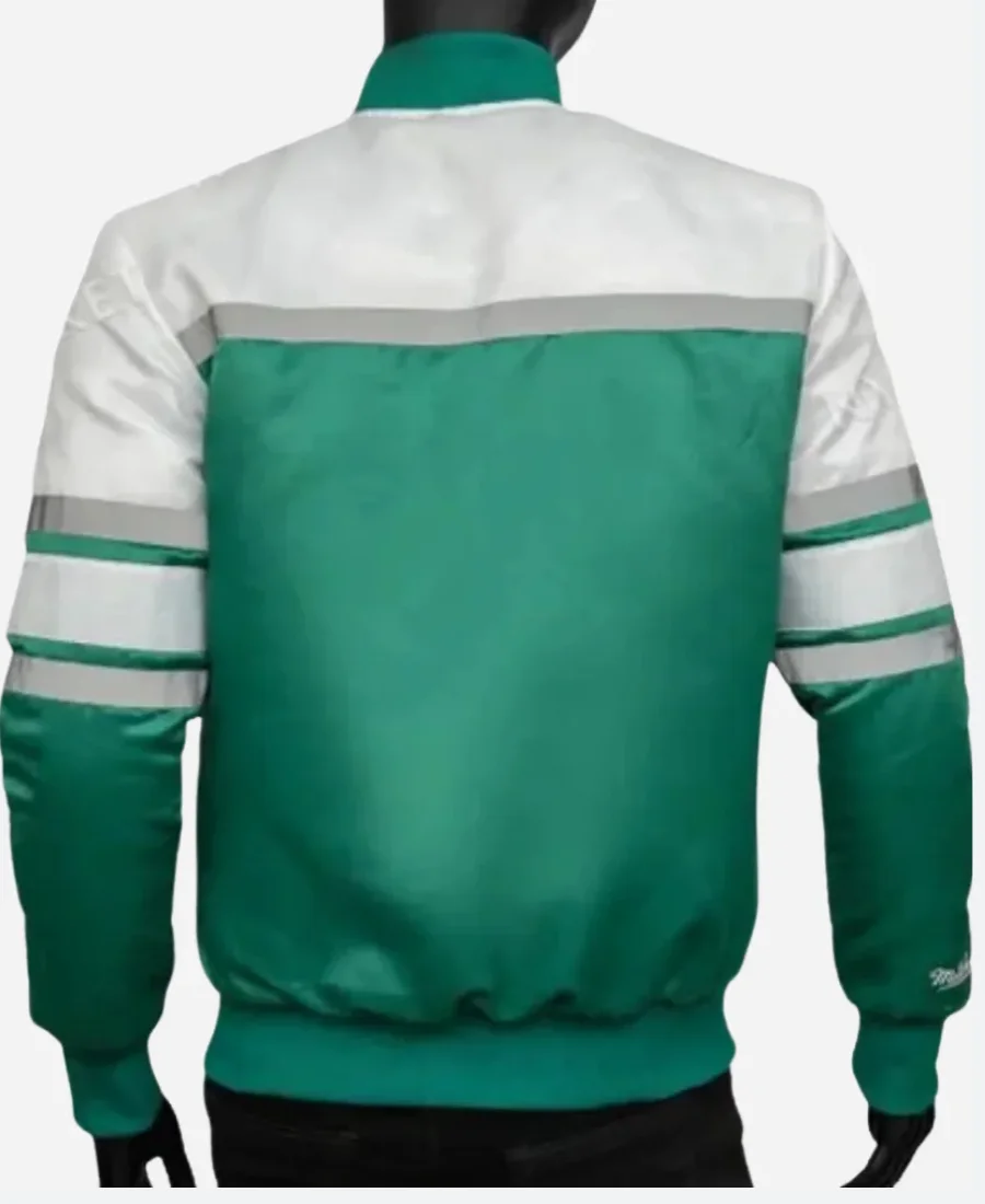 Philadelphia Eagles Jalen Hurts Varsity Jacket - Image 3